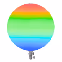 پنل دایره‌ای نور RGB مدل GS-450