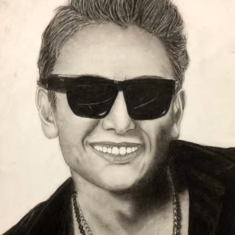 طراحی چهره نقاشی چهره با کیفیت خوب 20در 30