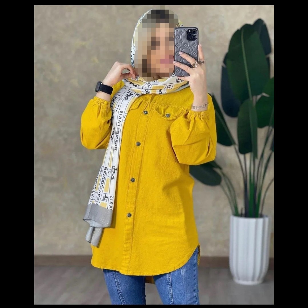 مانتو الیاف طبیعی درجه یک فوق العاده شیک