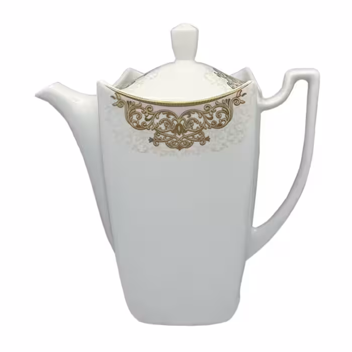 قوری چینی استخوانی مدل EPM