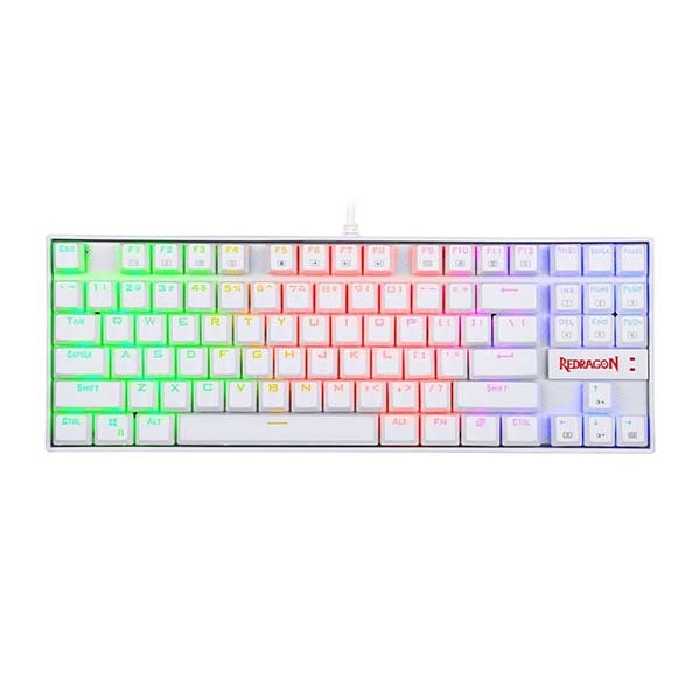 کیبورد گیمینگ ردراگون مدل REDRAGON Kumara K552-rgb white