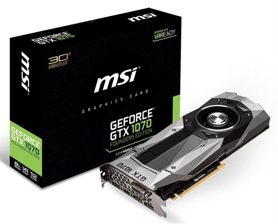 کارت گرافیک ام اس آی مدل جی تی ایکس 1070 فاندر ادیشن با ظرفیت 8 گیگابایت