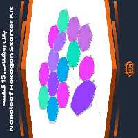 پنل روشنایی هوشمند 15 قطعه Nanoleaf Hexagon Starter Kit