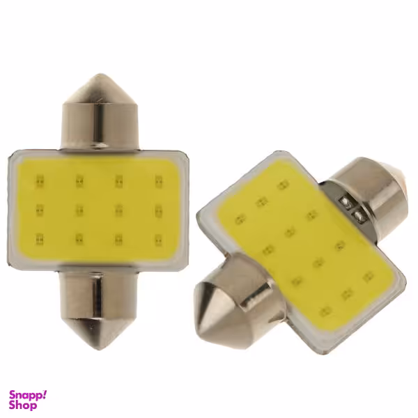 لامپ ال ای دی پارس تاب مدل Festoon 12V/1W بسته دو عددی