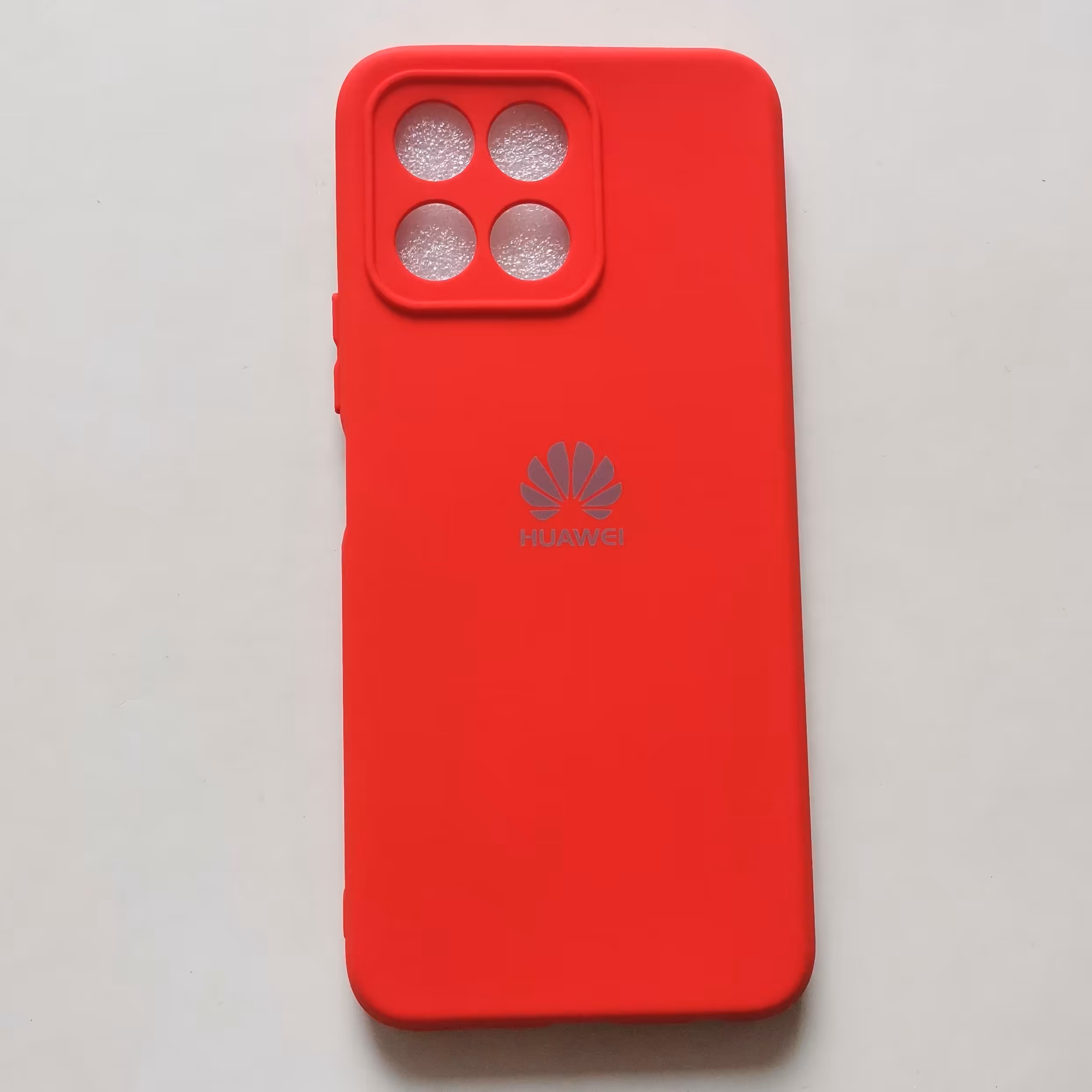 قاب سیلیکونی پاک کنی قرمز گوشی Honor x8 5G و Honor x6 4G