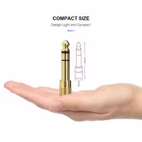 مبدل جک 6.3 به 3.5 میلی متری مدل OFOGH-210 مجموعه 2 عددی