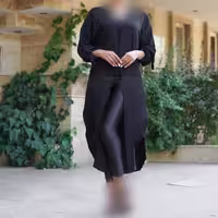 مانتو گره ای_جلوباز نخی تانیا (قبل از سفارش از غرفه دار موجودی گرفته شود )