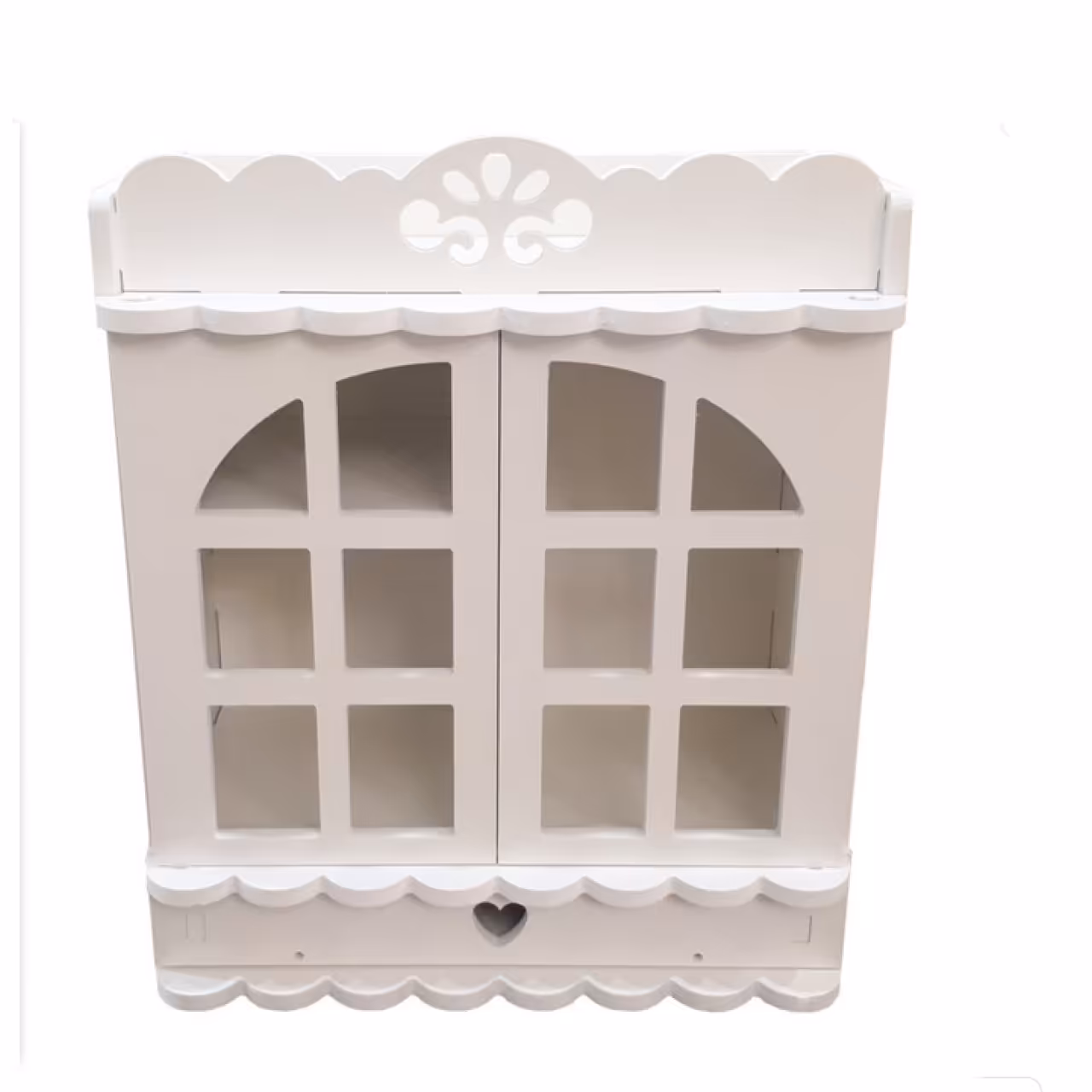 شلف کنسول لوازم آرایش درب دار