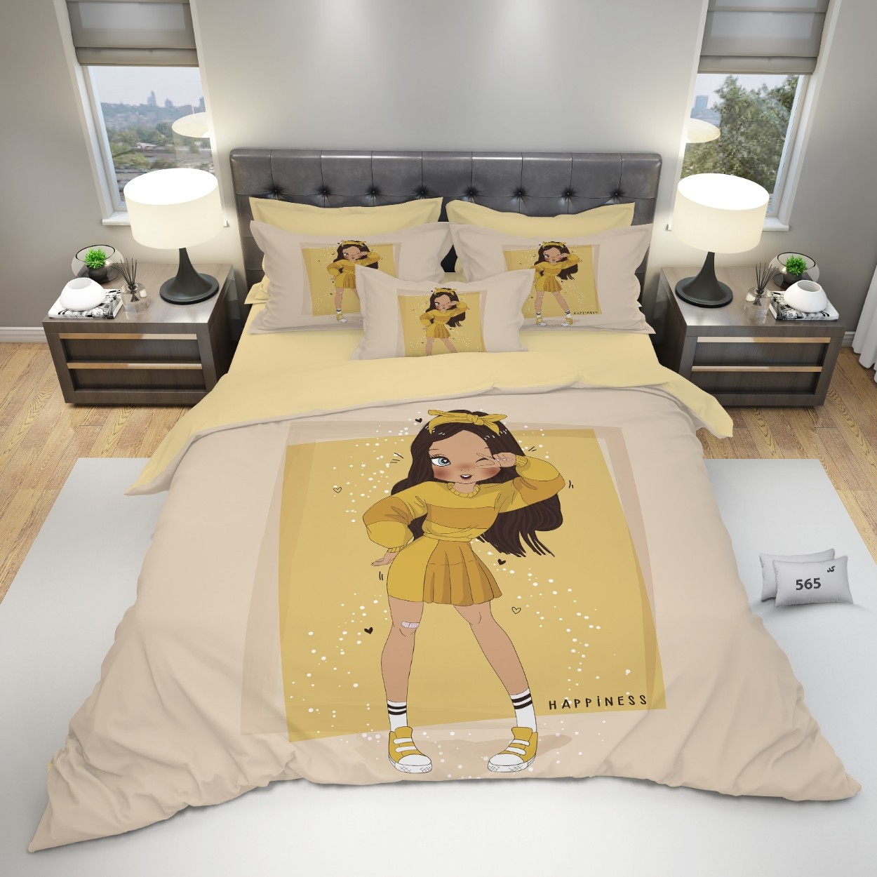 سرویس روتختی ایلا کد 565 یکنفره 4 تکه