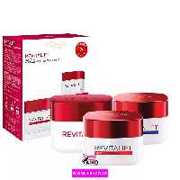 پک 3 تایی زیبایی Revitalift لورال پاریس Loreal