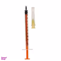 سرنگ سوپا مدل U100  ظرفیت 1 سی سی بسته 20 عددی