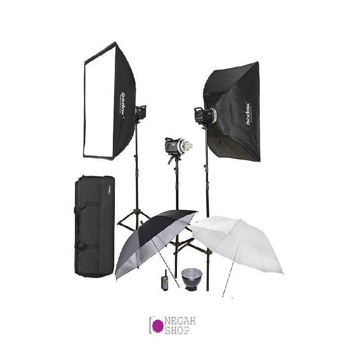 کیت سه شاخه فلاش استودیویی گودکس Godox MS200