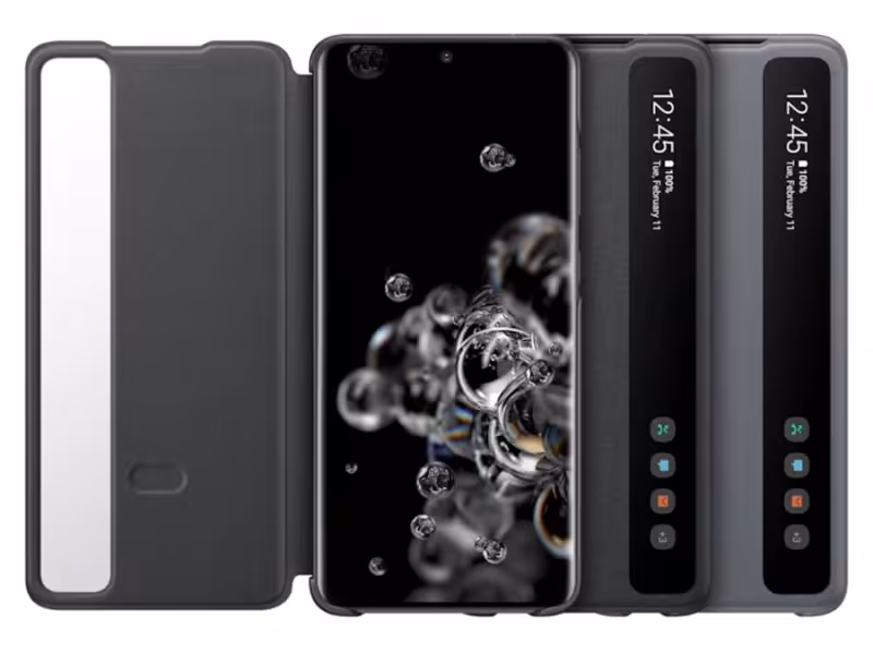 کاور هوشمند اصلی سامسونگ Samsung S20/S20 5G Smart Clear View Cover