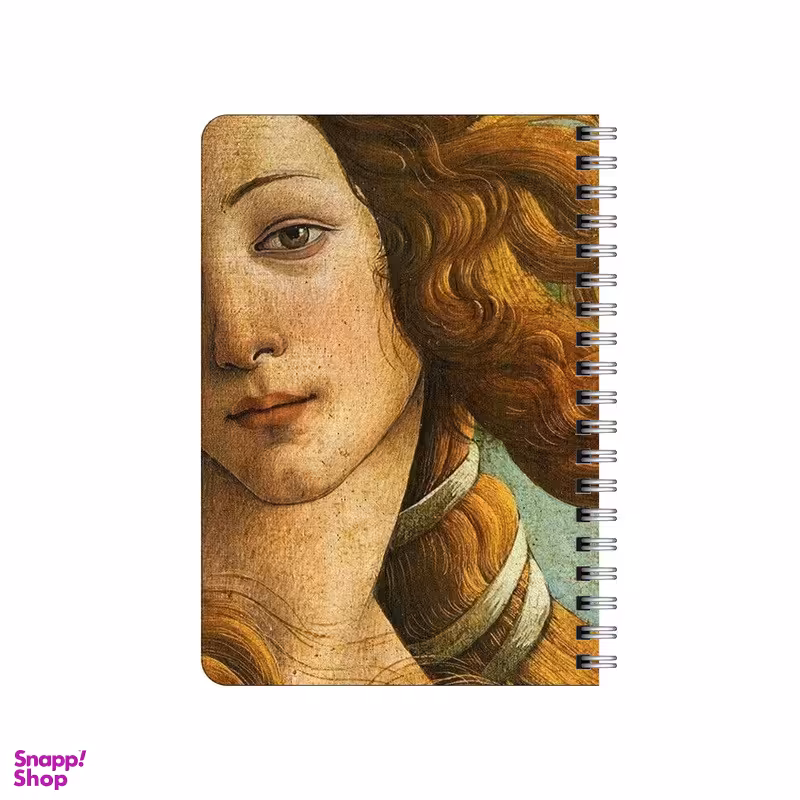 دفترچه یادداشت بامبیلیپ مدل چوبی طرح تابلو تولد ونوس کد 1226699