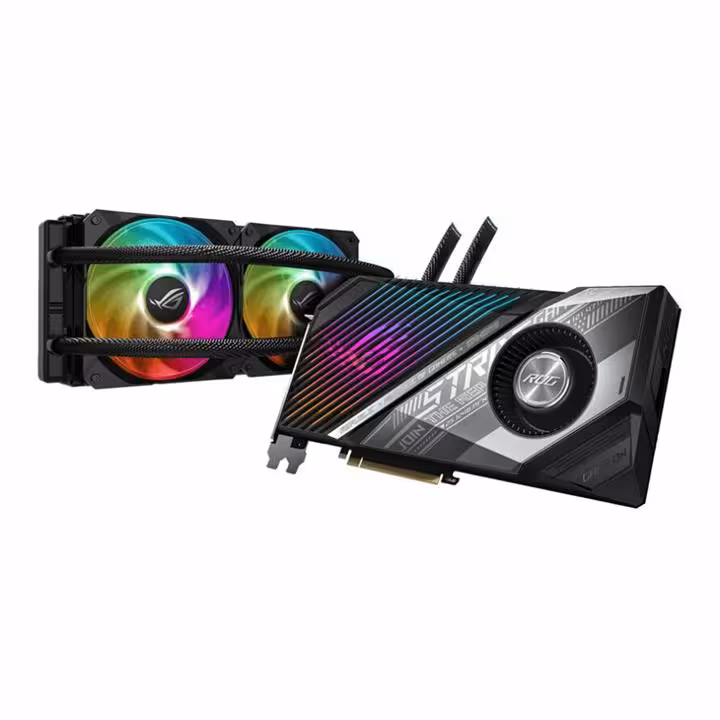 کارت گرافیک ایسوس مدل ROG STRIX LC RX6800XT O16G GAMING