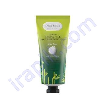 کرم مرطوب کننده دست و صورت درخت چای و بامبو دیپ سنس 60 میلی لیتر
