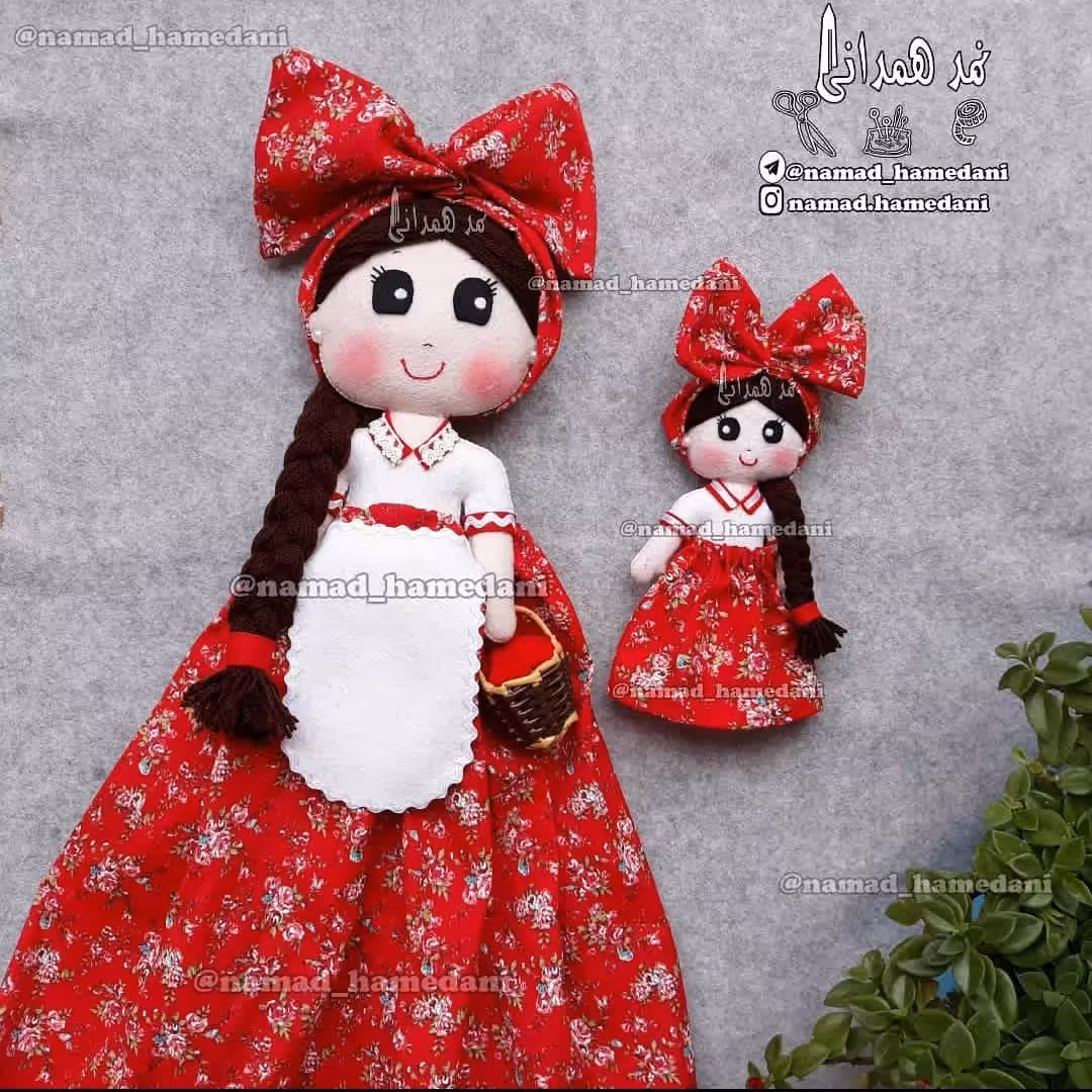 عروسک جارو و خاک انداز