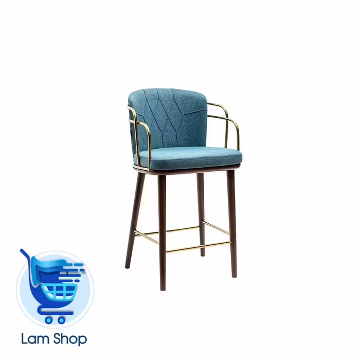 صندلی کانتر تورینو II با فریم آبکاری طلائی و رزگلد نظری (P942B)(زمان ارسال 15 تا 20 روز کاری)