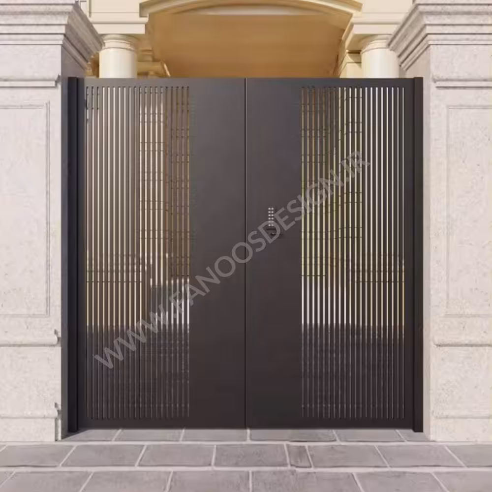 درب پارکینگ فلزی – کد 40021