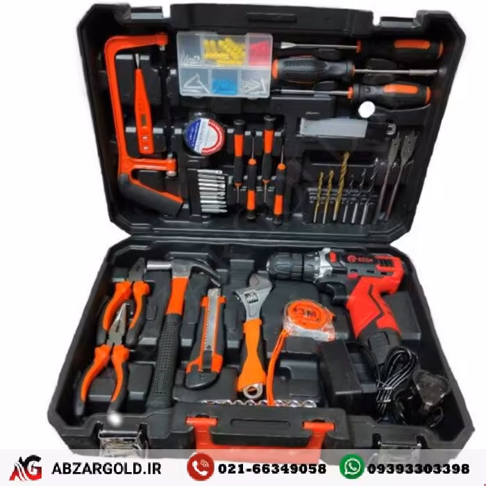 مجموعه 125 عددی ابزار ادون مدل ED-40L-TZ