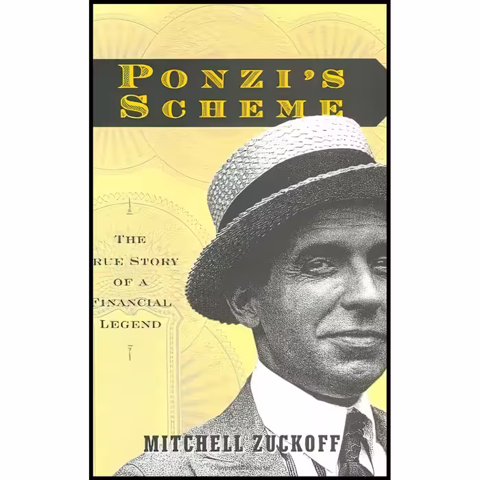 کتاب زبان اصلی Ponzis Scheme اثر Mitchell Zuckoff انتشارات Random House