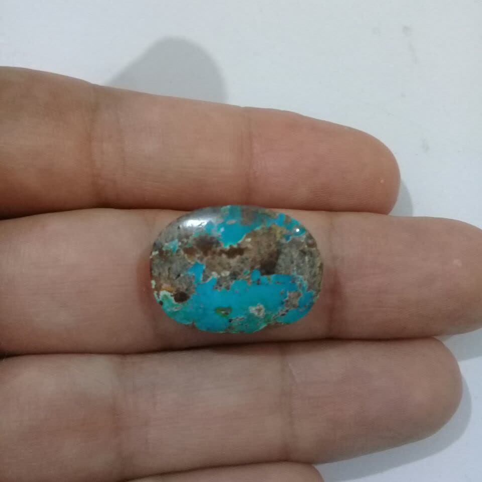 نگین فیروزه نیشابوری سایز درشت 