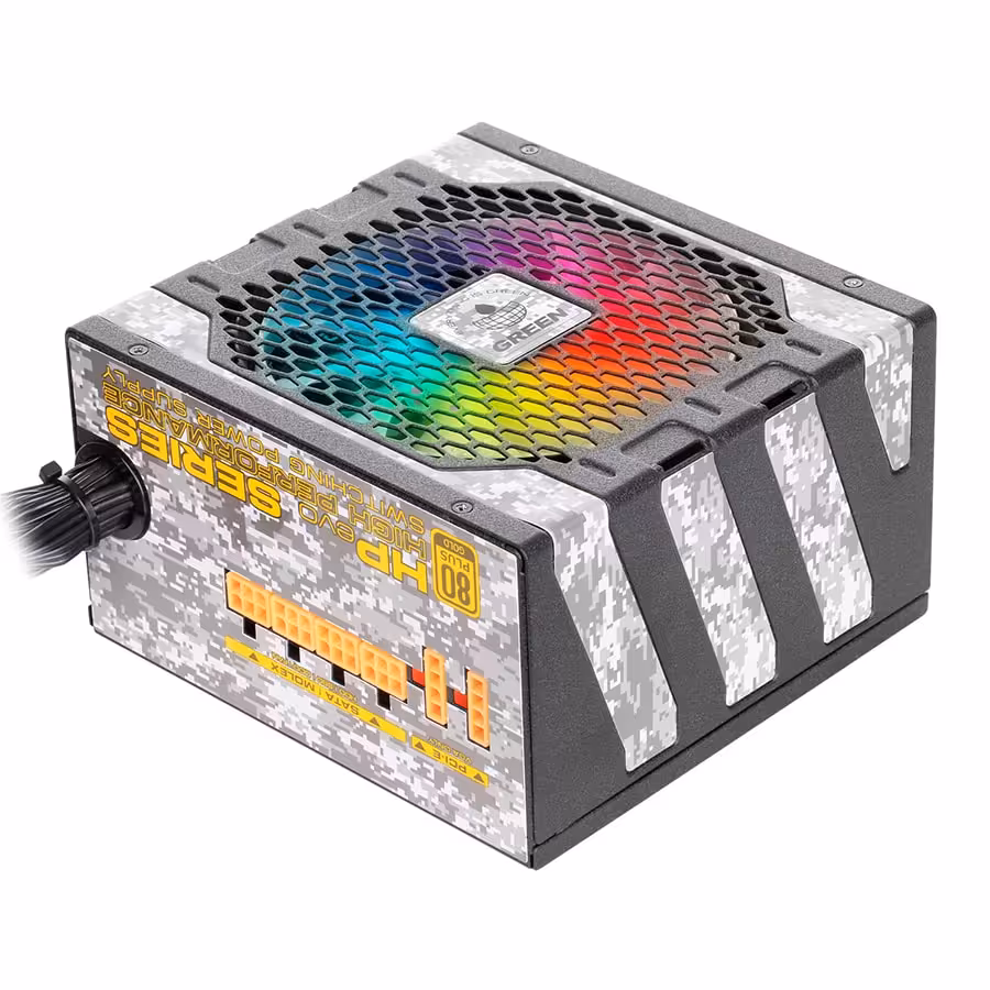 قیمت و خرید پاور کامپیوتر 800 وات نیمه ماژولار گرین مدل GP800B-HP EVO | یاس ارتباط