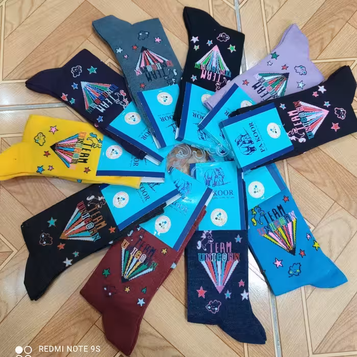 جوراب پاکور اصل نخ هندی تراکم بالا