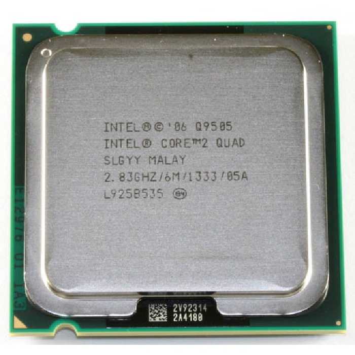 پردازنده اینتل مدل کیو 9505 یورک فیلد