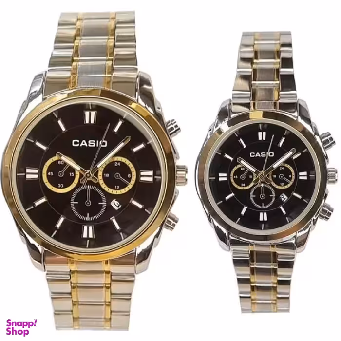 ست ساعت کاسیو طرح سه موتوره کد mk_7801