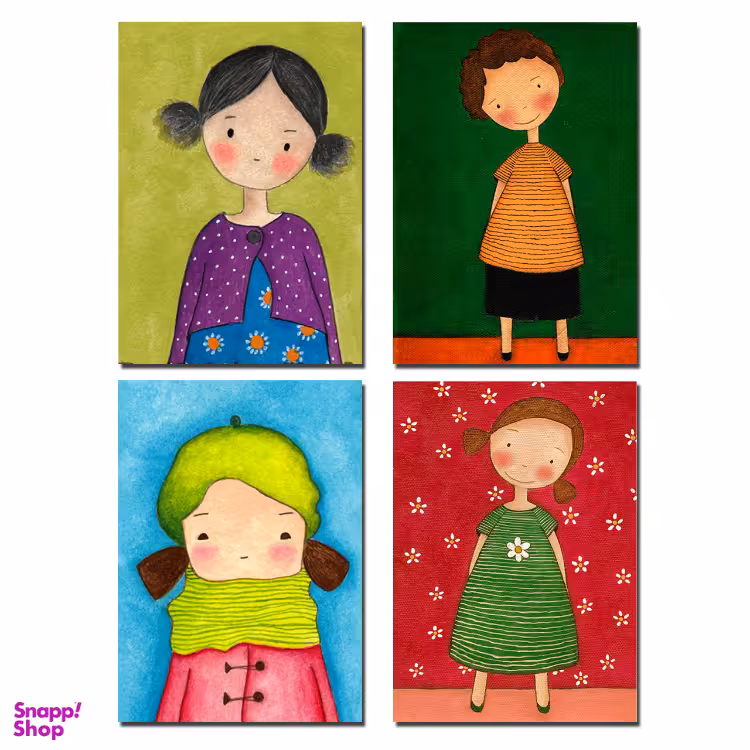 تابلوی مگنتی کد NG02 مجموعه 4 عددی