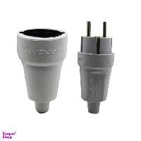 دو شاخه برق و مادگی فرحان الکتریک مدل YP-16A/250V