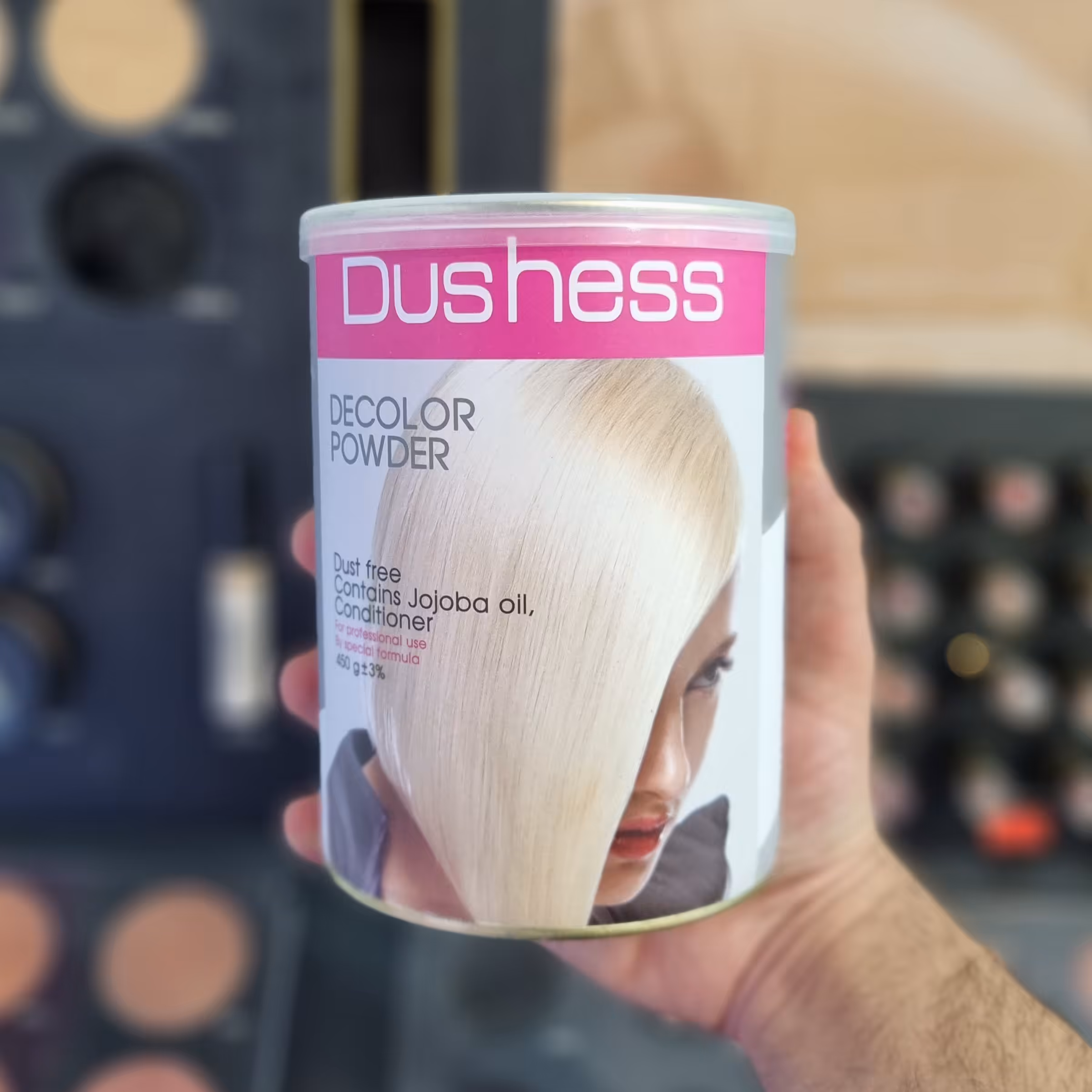 پودر دکلره دوشس آبی حجم 450 گرمی