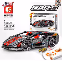 لگو ماشین کنترلی لامبورگینی اسپرت Lamborghini برند سمبوبلاک SEMBO BLOCK 701906