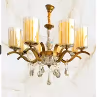 لوستر  مانا 8شعله ارسال با باربری با پس کرایه