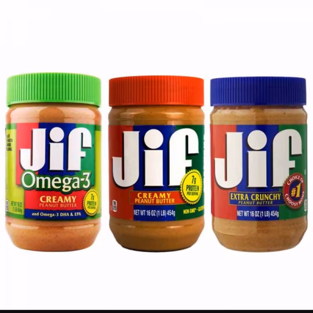 کره بادام زمینی jif   اصل آمریکا