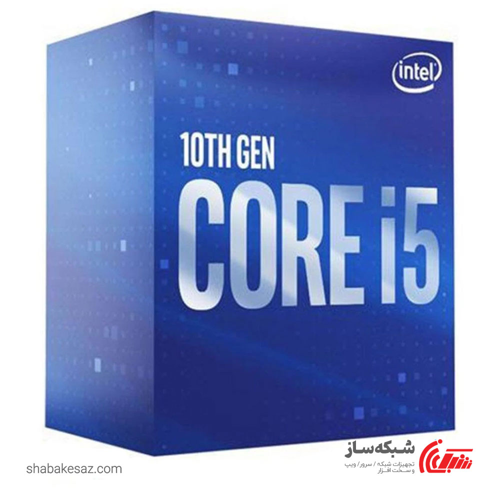 قیمت پردازنده اینتل Intel Core i5 10400F Box سری Comet Lake - شبکه ساز