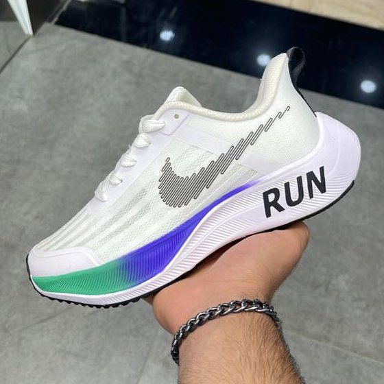 کتونی نایک ران     رنگ سفید             NIKE RUNNING RUN
