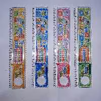 خط کش 20 سانتی بازی و ذره بین دار