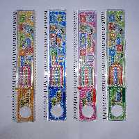 خط کش 20 سانتی بازی و ذره بین دار