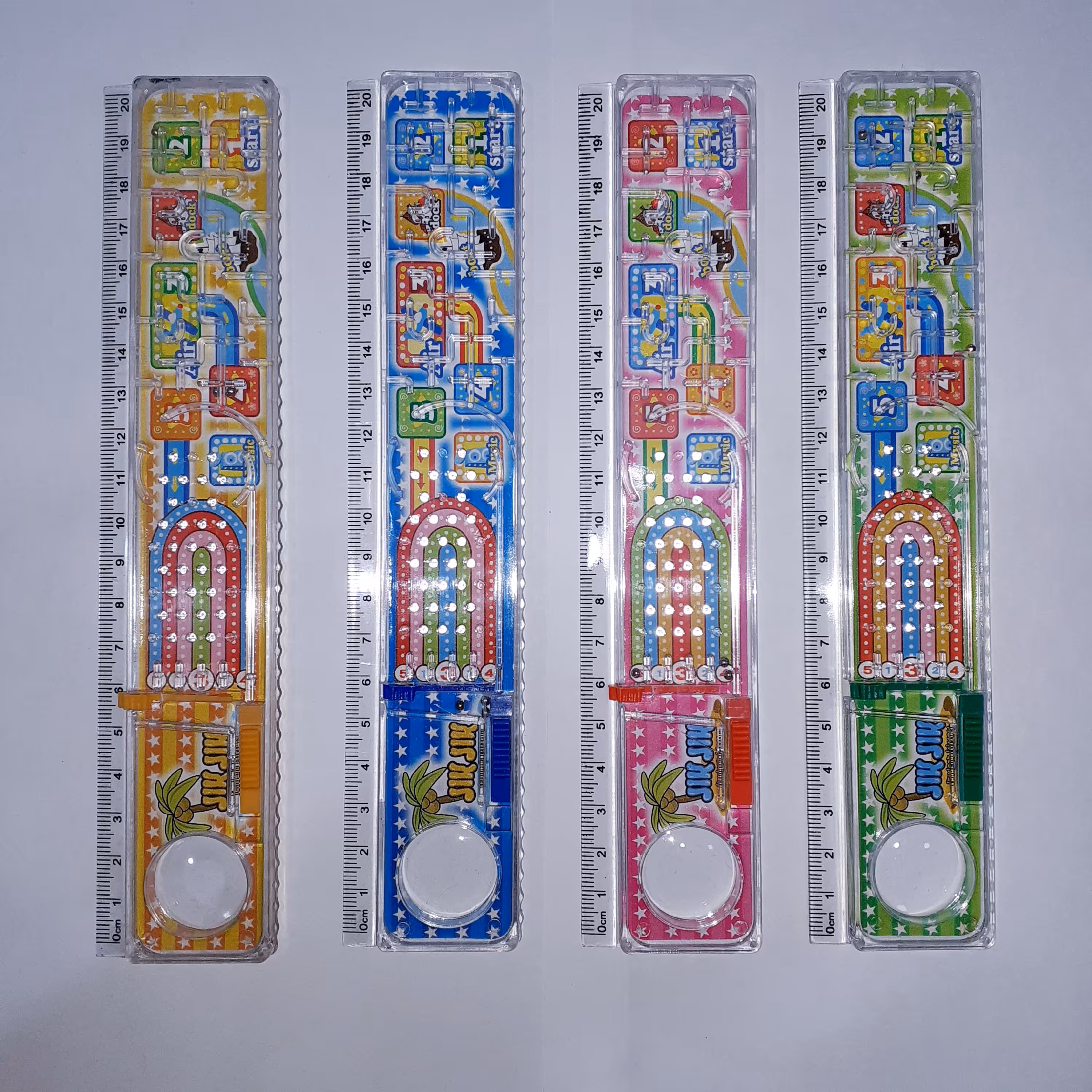 خط کش 20 سانتی بازی و ذره بین دار