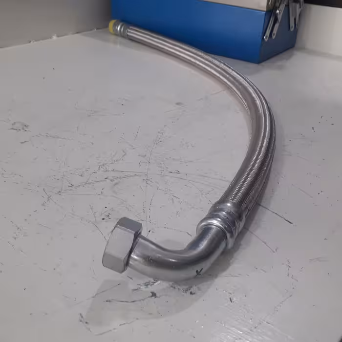 شیلنگ رابط منبع فشار -  استیل المنت  