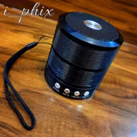 مینی اسپیکر بی سیم مدل WS-887 مشکی براق