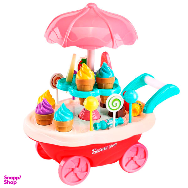 اسباب بازی چرخ بستنی فروشی مدل Sweet Cart کد 668-56