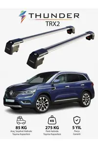 نوار محافظ خودرو خاکستری RENAULT KOLEOS 2017 TRX2 CARRIER LOCKED SEARCH CABER SEALING CEILING BAR GREY Thunder