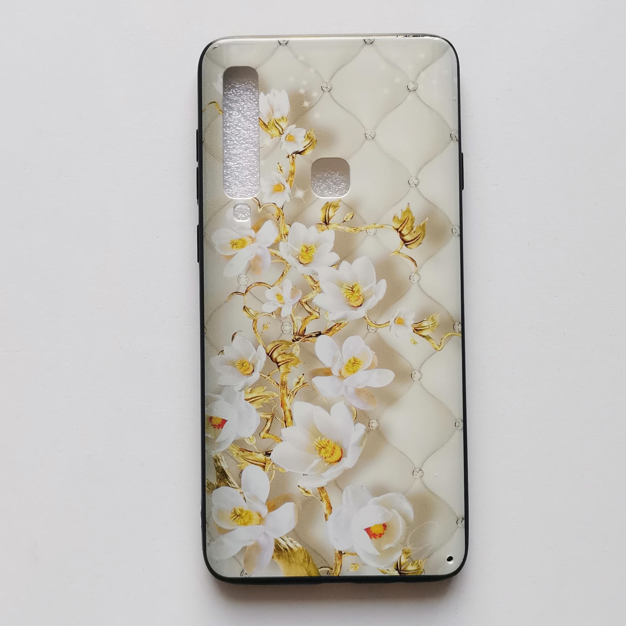 قاب طرحدار گلدار مناسب گوشی سامسونگ A9 2018 یا A920