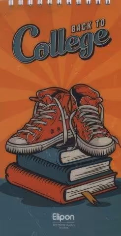 دفتر یادداشت خط دار فانتزی 80 برگ (10طرح،کد 268)،(سیمی)