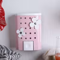 جا مایع دیواری رنگی گلدار استیل آسمان کد 112