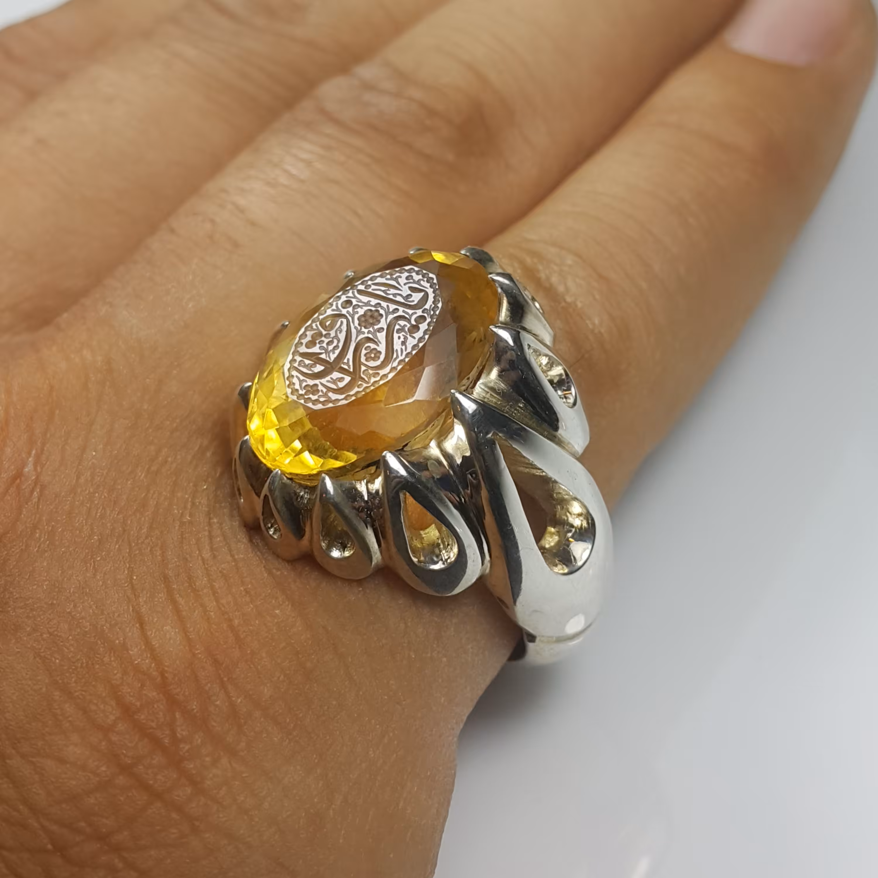 انگشتر سیترین (5)