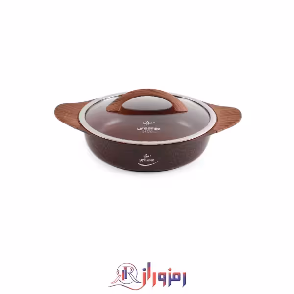 ماهیتابه سایز 28 گرانیت لایف اسمایل مدل LIFEP5SHR28